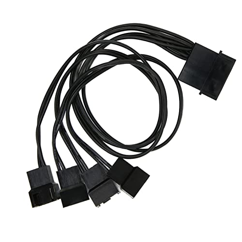 KIMISS PWM -Lüftersplitter 4 -Pin Adapter 3 Pin Verlängerung Stromkabel für Desktop PC Kühlventilatoren KIMISS PWM -Lüftersplitter 4 -Pin Adapter 3 Pin Verlängerung Stromkabel für Desktop PC Kühlventilatoren von KIMISS