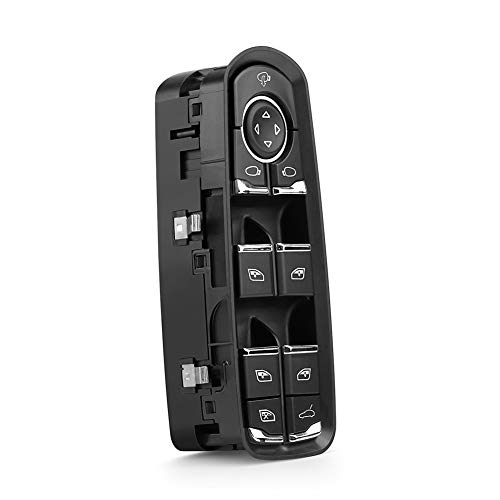 KIMISS Power Window Master Switch, Fensterschalter vorne links für Cayman Panamera Macan OE: 7PP959858R DML von KIMISS