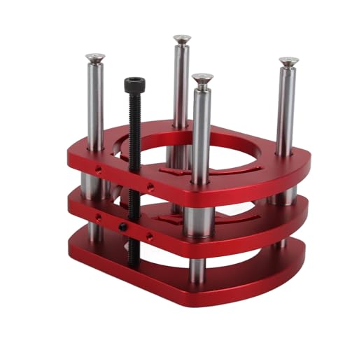 KIMISS Router -Lift -Basis, Routertisch Hebesystem, Aluminiumlegierungs Router Lift Basis Kit für Kleine Trimmmacs, Sägen RT Plattenhebebasis von KIMISS