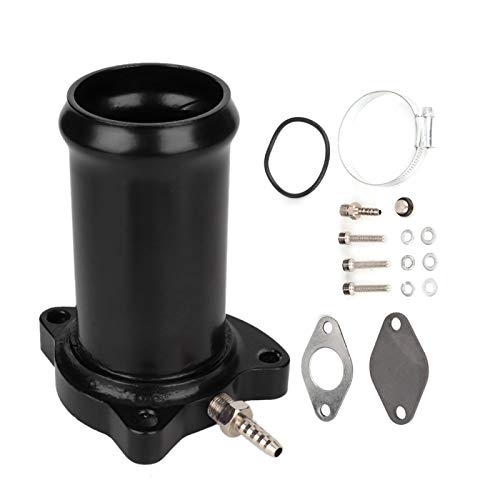 KIMISS Ventilersatzrohr-Kit Passend für AGR Delet Kit 1.9 TDI 130/160 CV (schwarz) von KIMISS