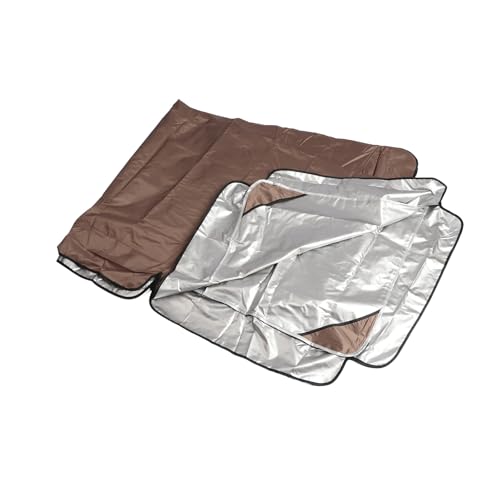 KIMISS Wasserdichte Schwung -Baldachin -Abdeckung 420d Stoffersatzersatz Gartenschwung, und Winddichtes Design (BROWN) von KIMISS