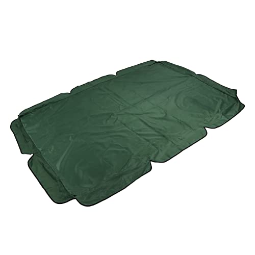 KIMISS Wasserdichte Schwung -Baldachin -Abdeckung 420d Stoffersatzersatz Gartenschwung, und Winddichtes Design (dunkelgrün) von KIMISS