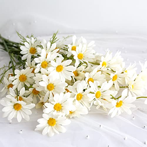 KIMISS Wunderschöne Kamillen-Wohnzimmerdekoration, Künstliche Gänseblümchensträuße, Künstliche Gänseblümchen-Wildblumen aus Seide, Einfach zu Fälschende Künstliche Wildblumen für KIMISS Wunderschöne Kamillen-Wohnzimmerdekoration, Künstliche Gänseblümchensträuße, Künstliche Gänseblümchen-Wildblumen aus Seide, Einfach zu Fälschende Künstliche Wildblumen für von KIMISS