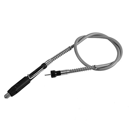 KIMISS Flexible Verlängerung für Bohrmaschinen Flexwelle für Bohrer Biegsame Welle Verlängerungskabel, M8 Schnellspannbohrfutter, Spanndurchmesser 3,2 mm Bohrmaschinen-Flexwellenverlängerung von KIMISS