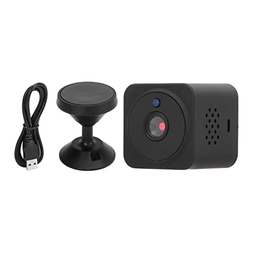 Mini Kamera HD 1080P Überwachungskamera mit Infrarot Nachtsicht - Wireless WiFi, 2 Wege Sprachintercom von KIMISS