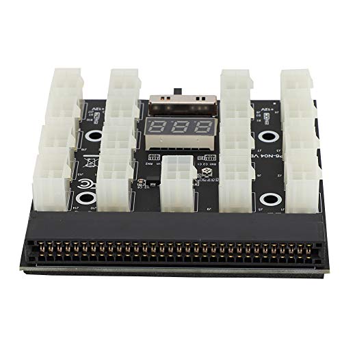 PCI-Adapter 12 V 6-polige Server-Stromversorgungsplatine. 6-polige 12 V Mining-Server-Stromversorgungs-Konverterplatine mit LED-Anzeige. Netzteilplatine PCI-Adapter 12 V 6-polige Server-Stromversorgungsplatine. 6-polige 12 V Mining-Server-Stromversorgungs-Konverterplatine mit LED-Anzeige. Netzteilplatine von KIMISS