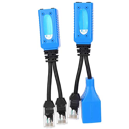 Poe-Splitter 2-teiliger Splitter RJ45-Kombinator Poe-Adapter-Anschlüsse Stromkabel-Kit Poe-Kabelanschlüsse von KIMISS