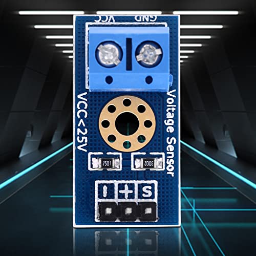 Spannungsteiler-Spannungssensormodul Blau Elektrische Teile 4 Stück Max. 25 V Spannungsprüfer für Range 3 Terminal Sensor Module von KIMISS