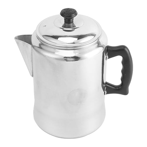 Teekessel, 3 L Milchteekanne, Kaffeekocher, A um Herdplatte, Induktionskochfeld, Wasserkocher aus Aluminium, Moderne Teekanne mit Hitzebeständigem Griff für die Camping-Heimküche Teekessel, 3 L Milchteekanne, Kaffeekocher, A um Herdplatte, Induktionskochfeld, Wasserkocher aus Aluminium, Moderne Teekanne mit Hitzebeständigem Griff für die Camping-Heimküche von KIMISS