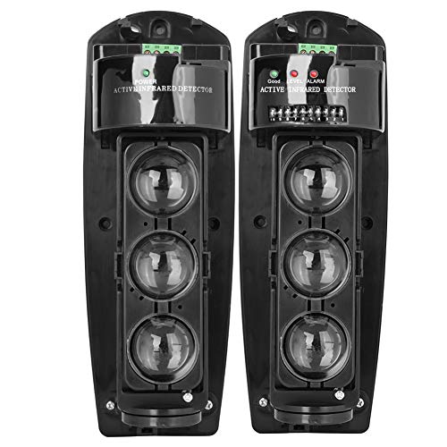 Triple Beam Alarm, Infrarot-LED-Detektor Sicherheits-Laserstrahl-Alarm Optoelektronisches Innensystem ABE 250 (Triple Beam ABE-200) von KIMISS