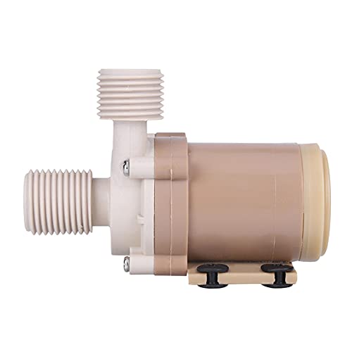 KIMISS Wasserpumpe Drucktank Bürstenloser Motor Wasserpumpe Solar Warmwasser Zirkulationspumpe DC 12V von KIMISS