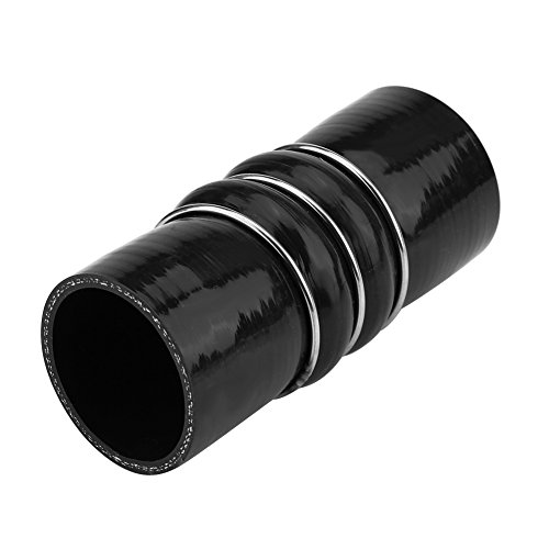 Ladeluftschlauch Connect,50 mm Turbolader Silikonmaterial Schwarzer Schlauch 1229499 1201165, Geeignet für Transit Connect Focus 1.8 TDCi von KIMISS