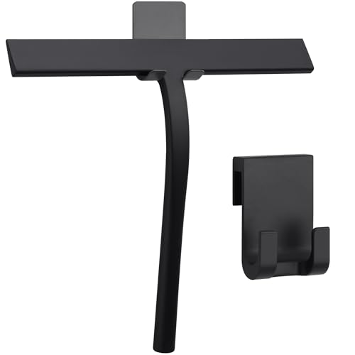 KincMax Edelstahl Duschabzieher medium - Abzieher für die Dusche aus Silikon - Duschwand Duschkabinenabzieher - Glasabzieher - Scheibenabzieher Flitsche - Größe M - Schwarz KincMax Edelstahl Duschabzieher medium - Abzieher für die Dusche aus Silikon - Duschwand Duschkabinenabzieher - Glasabzieher - Scheibenabzieher Flitsche - Größe M - Schwarz von KINCMAX