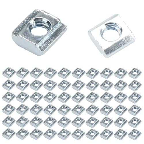 KINDPMA 60 Stück M5 Nutensteine T-Nut-Mutter Schiebemutter Kohlenstoffstahl T-Nut Schiene Gleitmutter T-Nutenstein Aluprofil Zubehör für 20-Serie Aluprofil-Extrusionsschlitz KINDPMA 60 Stück M5 Nutensteine T-Nut-Mutter Schiebemutter Kohlenstoffstahl T-Nut Schiene Gleitmutter T-Nutenstein Aluprofil Zubehör für 20-Serie Aluprofil-Extrusionsschlitz von KINDPMA