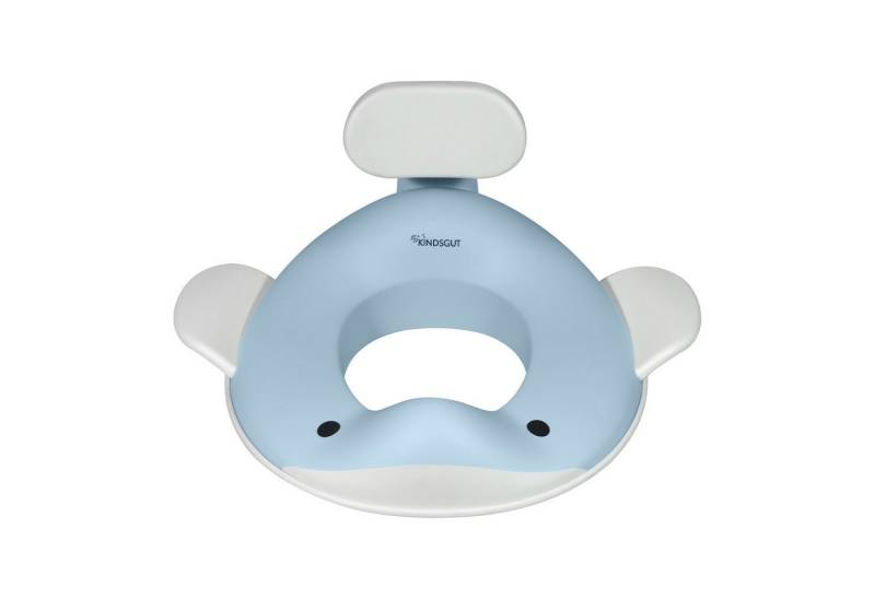 KINDSGUT Baby-Toilettensitz Wal, Hellblau von KINDSGUT