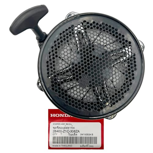 KINDZA Original Rewind Starter 28400-Z1C-306ZA für Honda EB4000 EB5000 EB6500 EM6500 EM5000 EM6500 Generatoren OEM Recoil Starter 28400-Z1C-306ZA von KINDZA