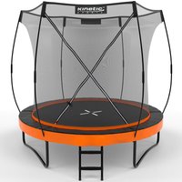 Kinetic Sports - Trampolin Outdoor 'Ultimate Pro' – tüv GS-geprüft, Designed in Germany, Fiberglas Netzstangen, AirMAXX Technologie, Premium von KINETIC SPORTS