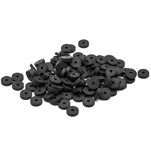 KINETICS LINE Dichtung für Wasserhahnsitz 1/2 (16 x 4 x 4 mm) 100 Stück EPDM Gummidichtungen für Hahnsitze 100 Stück (von -40°C bis 110°C) von KINETICS LINE