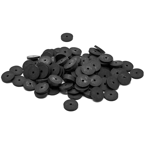 KINETICS LINE Dichtung für Wasserhahnsitz 3/4 (24 x 4 x 4 mm) 100 Stück EPDM Gummidichtungen für Hahnsitze 100 Stück (von -40°C bis 110°C) von KINETICS LINE