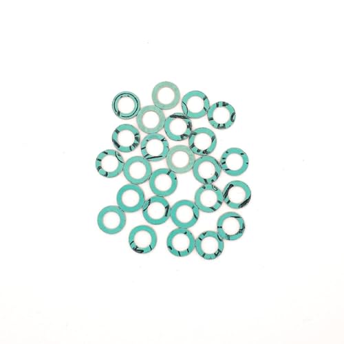 KINETICS LINE Fiber Flachdichtung 3/8 Zoll Reduziert (13.5 x 8.5 x 2 mm) 25 Stück Sanitär, Heizung, Klima, Lüftung, Rohrleitungs und Garten (bis zu 180°C) von KINETICS LINE