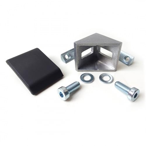 10x Eckwinkel Winkel 30x30 Nut 6 mit Befestigungsmaterial und Abdeckkappe Winkelverbinder Aluprofil, kompatibel mit Item 0.0.419.67 10x Eckwinkel Winkel 30x30 Nut 6 mit Befestigungsmaterial und Abdeckkappe Winkelverbinder Aluprofil, kompatibel mit Item 0.0.419.67 von KINETIK MSystem