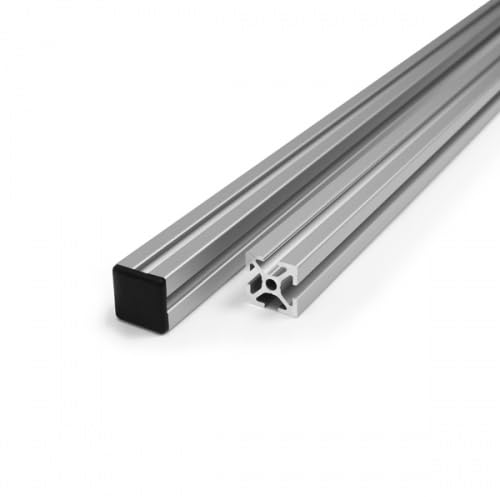KINETIK MSystem® 10 Stück Abdeckkappe 20x20 Nut 5 Kunststoff schwarz, Profilkappe, Endkappe, Aluprofil, Kappe - kompatibel mit item 0.0.370.09 von KINETIK MSystem