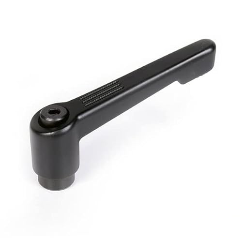 KINETIK MSystem® Klemmhebel M10 - M.R92 Grifflänge 92 mm, Spannhebel verstellbar, Zinkdruckguss, Gewindbolzen M8x20 mm Stahl passiviert (1, M10 Innengewinde) von KINETIK MSystem