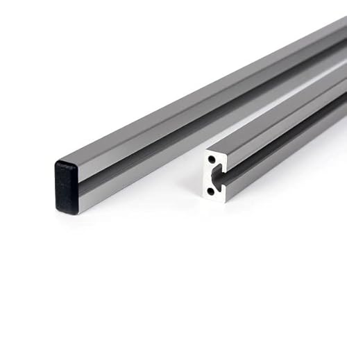 KINETIK MSystem - Abdeckkappe 10x20 Nut 5 Endkappe Kappe für Aluprofi Nut 5 / I-Typ / Kunststoff schwarz - 10 Stück von KINETIK MSystem
