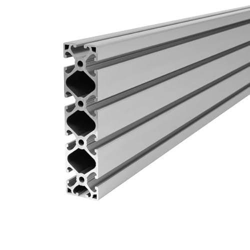 KINETIK MSystem - K30.N6 Aluminiumprofil 120x30 Nut 6 Aluprofil Montageprofil Konstruktionsprofil Systemprofil Nutprofil, kompatibel mit item profil 6 120x30-0.0.419.08 (Länge: 100 mm) von KINETIK MSystem
