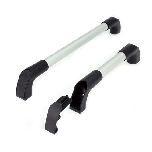 KINETIK MSystem - KM.RG30AL Rohrgriffe mit Aluminiumrohr Durchmesser 30 mm | naturfarben eloxiert | Bügelgriffe Haltegriffe - 1 Stück (Länge: 1250 mm) von KINETIK MSystem