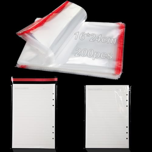 200 Stück Große Cellophantüten Selbstklebend 16x24 cm Klarsichttüten zum Befüllen OPP PlastiktütenTütchen Zellophantüten Kekse Tüten Flachbeutel Weihnachten für Süßigkeiten Nüssen Schokolade Schmuck 200 Stück Große Cellophantüten Selbstklebend 16x24 cm Klarsichttüten zum Befüllen OPP PlastiktütenTütchen Zellophantüten Kekse Tüten Flachbeutel Weihnachten für Süßigkeiten Nüssen Schokolade Schmuck von KINETOX