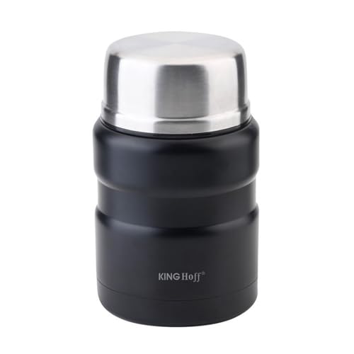 Edelstahl Isolierflasche für Lebensmittel Dinner-Thermoskanne 0,5L KINGHOFF KH-1459 Edelstahl Isolierflasche für Lebensmittel Dinner-Thermoskanne 0,5L KINGHOFF KH-1459 von KING HOFF