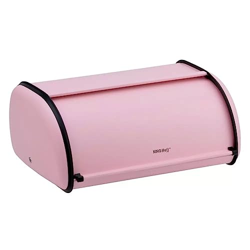 KING HOFF Brotkasten Brotbox Brotbehälter Brotdose aus Stahl (Rose) von KING HOFF
