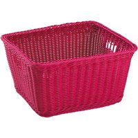 Fuchsia synthetischer weinkorb joy 40x34,5x22h cm - King Home von KING HOME