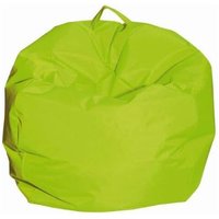 King Home - Fußhocker 65x62h cm mit abnehmbarem Bezug grün von KING HOME