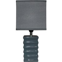 Dark grey tischlampe Keramik rechteckiger Sockel 14x11x29,5 cm - King Home Dark grey tischlampe Keramik rechteckiger Sockel 14x11x29,5 cm - King Home von KING HOME