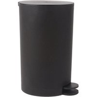 King Home POLYPROPYLENE BOTTLE C/PEDAL 3 LT BLACK 16x25,5h cm von KING HOME