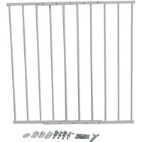 King Home SMART weißes Metall-Babygitter 59x76h cm von KING HOME