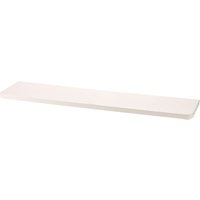 Walnusstruciolate platte bordered on 3 sides WHITE(cm 70x2x20) karton von 4 StÜCKEN - King Home von KING HOME