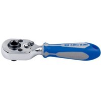 Mini-Ratsche 1/4' 180mm 72 Zähne Chrom Bithalter - Ky276a-04g Mini-Ratsche 1/4' 180mm 72 Zähne Chrom Bithalter - Ky276a-04g von KING TONY