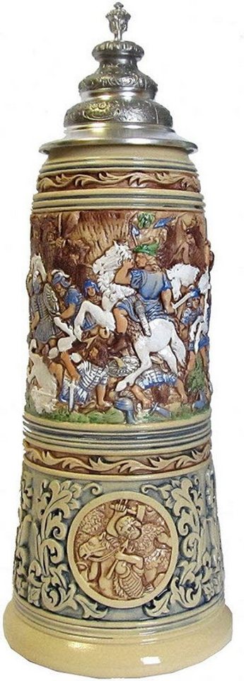 KING Bierkrug König Jahreskrug 2016 2L, ceramic von KING
