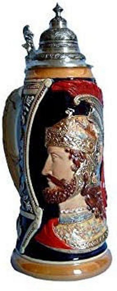 KING Bierkrug Mars Gott des Krieges Jahreskrug 2003 2L, ceramic von KING