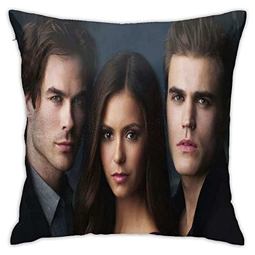 KINGAM Vampire Diaries Kissenbezug, dekorativer Bezug für Kissen, 45,7 x 45,7 cm, Heimzubehör KINGAM Vampire Diaries Kissenbezug, dekorativer Bezug für Kissen, 45,7 x 45,7 cm, Heimzubehör von KINGAM