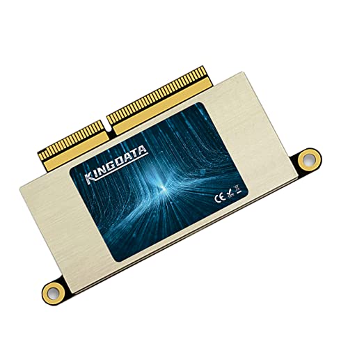 KINGDATA 256GB SSD für MacBook Pro A1708 PCIe Gen3x4 M.2 NVMe, interne Solid State Drive Upgrade für MacBook (2016-2017) von KINGDATA