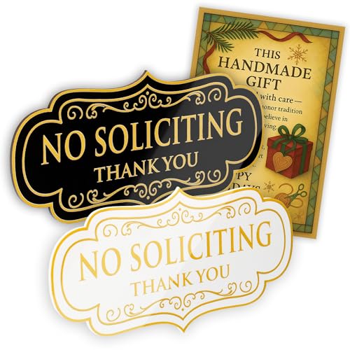 KINGDUHU Schild mit Aufschrift "No Soliciting" für Haus, rustikale Haustür-Dekoration mit klarer Botschaft, lustige Heimdekoration für Veranda, Hof oder Eingangswand KINGDUHU Schild mit Aufschrift "No Soliciting" für Haus, rustikale Haustür-Dekoration mit klarer Botschaft, lustige Heimdekoration für Veranda, Hof oder Eingangswand von KINGDUHU