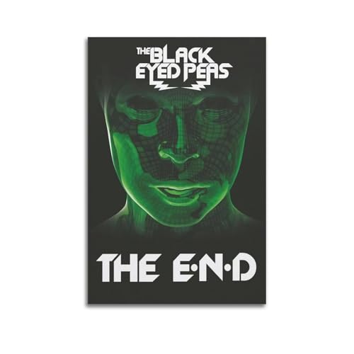 KINGGHYLL Black Eyed Peas The E.N.D. Albumcover-Poster, dekoratives Gemälde, Leinwandposter, Wandkunst, Wohnzimmer-Dekor, modernes ästhetisches Poster, 30 x 45 cm, ungerahmter Stil KINGGHYLL Black Eyed Peas The E.N.D. Albumcover-Poster, dekoratives Gemälde, Leinwandposter, Wandkunst, Wohnzimmer-Dekor, modernes ästhetisches Poster, 30 x 45 cm, ungerahmter Stil von KINGGHYLL