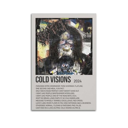 KINGGHYLL Bladee Album Cold Visions Poster, dekoratives Gemälde, Leinwandposter, Wandkunst, Wohnzimmer-Dekor, modernes ästhetisches Poster, 30 x 45 cm, ungerahmter Stil KINGGHYLL Bladee Album Cold Visions Poster, dekoratives Gemälde, Leinwandposter, Wandkunst, Wohnzimmer-Dekor, modernes ästhetisches Poster, 30 x 45 cm, ungerahmter Stil von KINGGHYLL