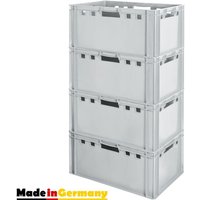 Fleischkiste E3 Fleischkiste Grau Fleischerkiste Fleischkisten Kiste Fleischkiste Eurobox Lebensmittelecht 60 x 40 Metzgerkiste Auswahl Kingpower von KINGPOWER