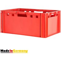 Kingpower - Fleischkiste E3 Fleischkiste Rot Fleischerkiste Fleischkisten Kiste Fleischkiste Eurobox Lebensmittelecht 60 x 40 Metzgerkiste Auswahl von KINGPOWER