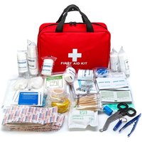 300 tlg. Verbandskaesten Set Verbandtasche Medical Erste-Hilfe für Haus Büro KFZ Camping Hasaki von KINGSO
